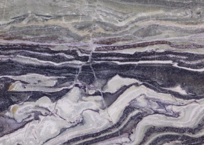 Gray and sage-green striations resembling a Scandinavian landscape