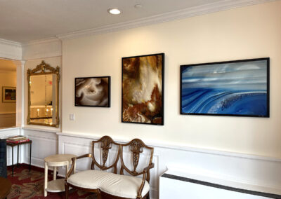 George Fellner photos in an art exhibit