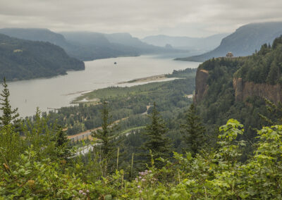 A river valley in Oregon