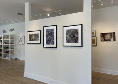 George Fellner photos in an art exhibit