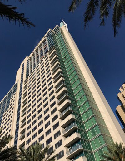 The Hyatt Regency hotel in Orlando