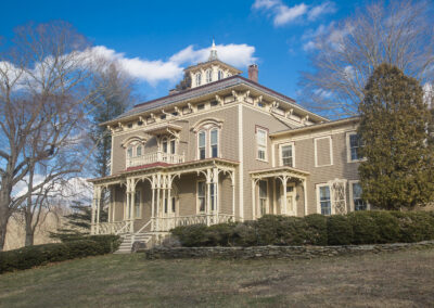 The James Ray House, an ornate Victorian