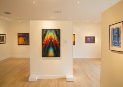 George Fellner photos in an art exhibit