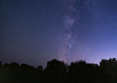 A sky shot of the Milky Way at Ninigret, Rhode Island