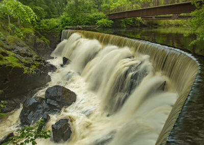 Yantic Falls in Norwich, Connecticut