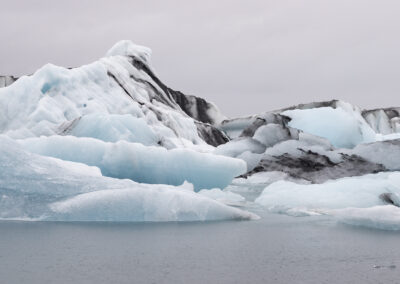 Ice floes at Jokulsarlon, Iceland