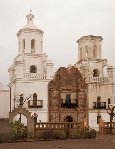 White Dove of the Desert mission near Tucson