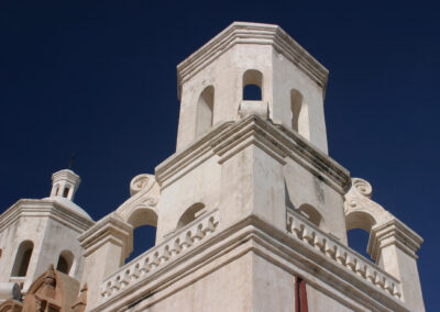 White Dove of the Desert, Mission San Xavier del Bac near Tucson, Arizona