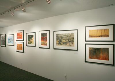 George Fellner photos in an art exhibit